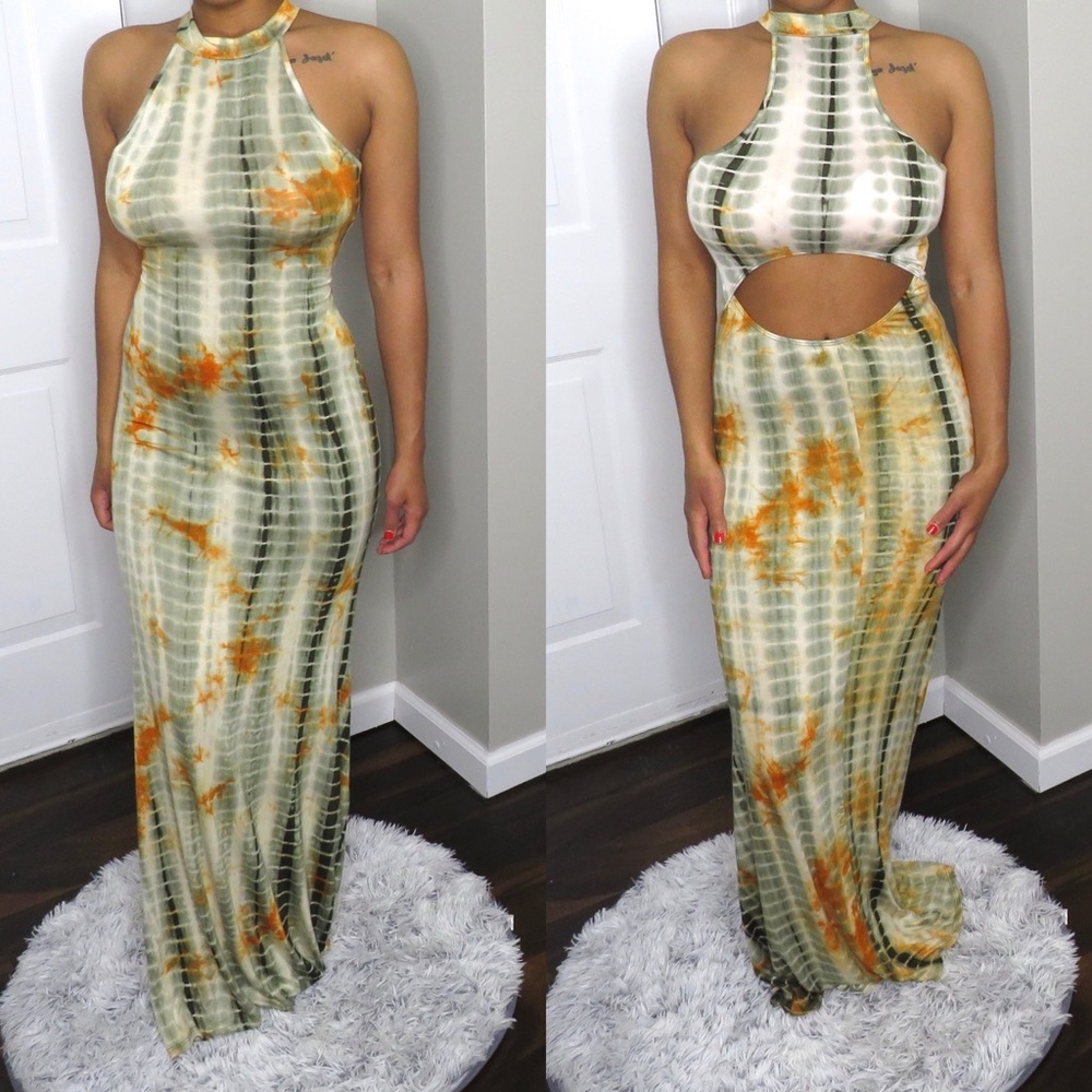 Mermaid maxi dress
